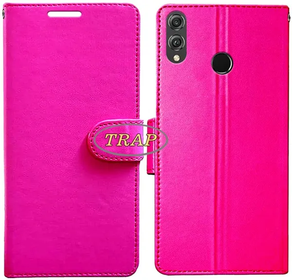 Pink_Artificial_Leather_Honor_8X_Back_Cover