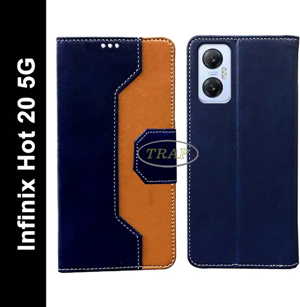Multicolor_Artificial_Leather_Infinix_Hot_20_5G_Back_Cover