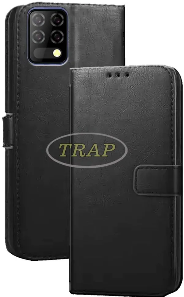 Black_Artificial_Leather_I_Kall_Z8_Back_Cover