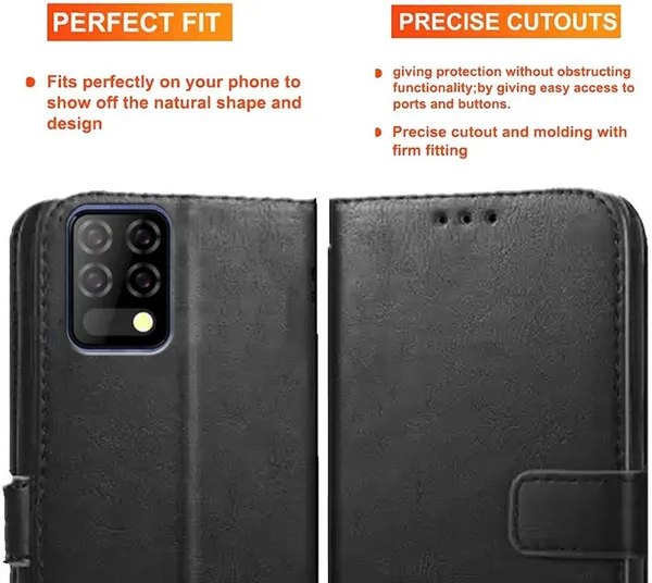 Black_Artificial_Leather_I_Kall_Z8_Back_Cover