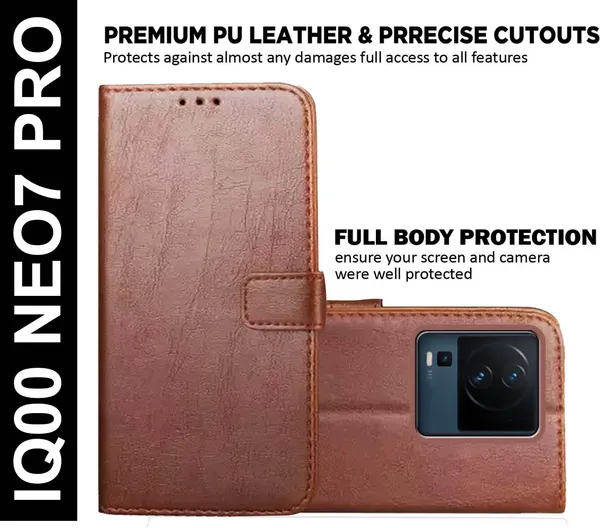 Brown_Artificial_Leather_IQ00_Neo7_Pro_Flip_Cover