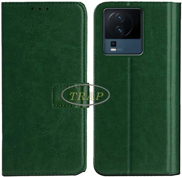 Green_Artificial_Leather_IQ00_Neo7_Pro_Flip_Cover