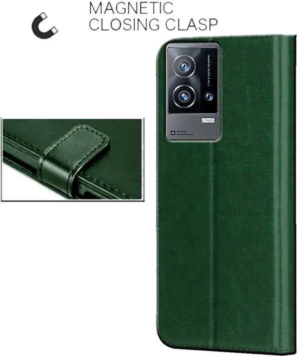 Green_Artificial_Leather_IQOO_9_Back_Cover