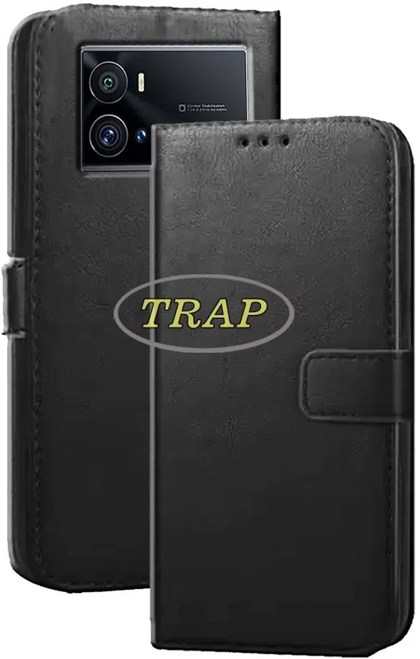 Black_Artificial_Leather_IQOO_9_Pro_Back_Cover