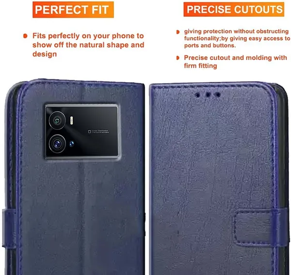 Blue_Artificial_Leather_IQOO_9_Pro_Back_Cover