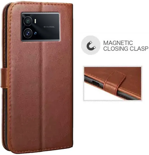 Brown_Artificial_Leather_IQOO_9_Pro_Back_Cover