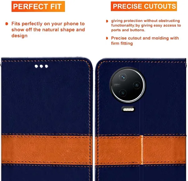 Multicolor_Artificial_Leather_Infinix_Note_12_Pro_4G_Back_Cover