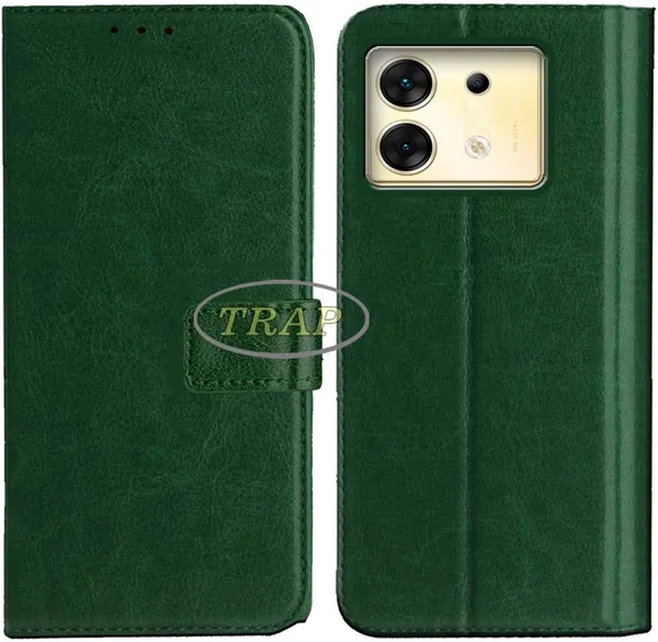 Green_Artificial_Leather_Infinix_Zero_30_5G_Back_Cover