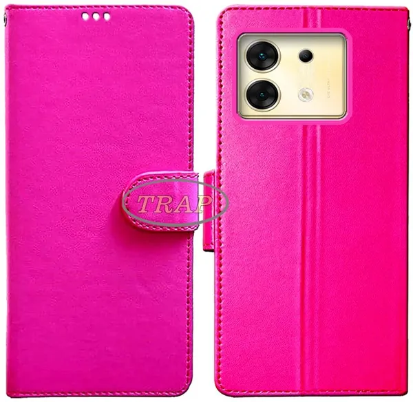 Pink_Artificial_Leather_Infinix_Zero_30_5G_Back_Cover