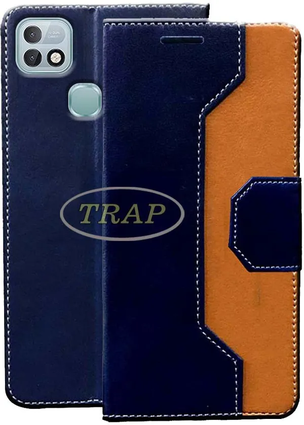 Multicolor_Artificial_Leather_Infinix_Hot_10i_Back_Cover