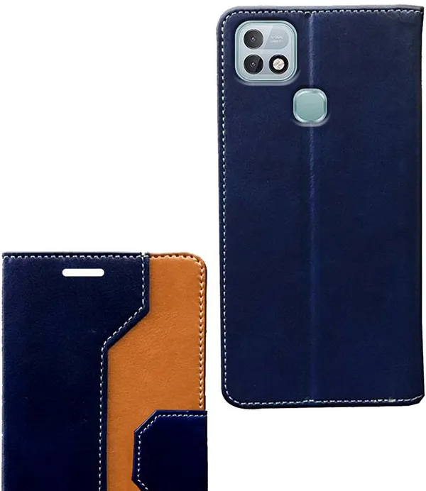 Multicolor_Artificial_Leather_Infinix_Hot_10i_Back_Cover