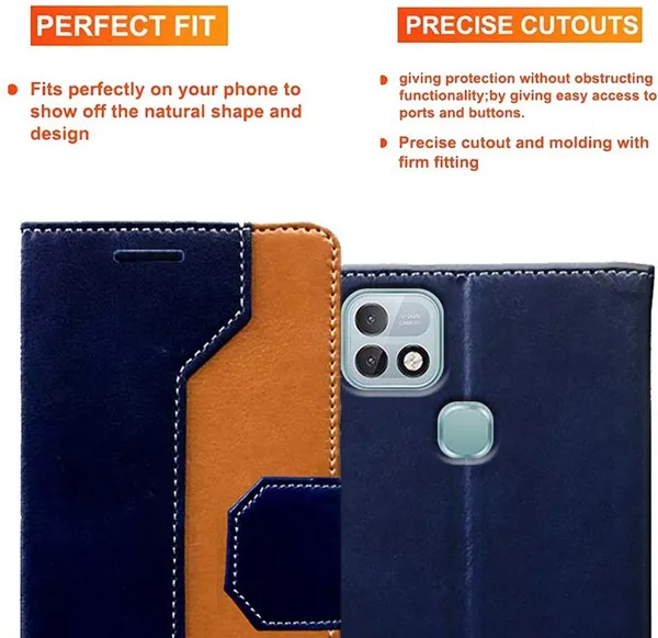 Multicolor_Artificial_Leather_Infinix_Hot_10i_Back_Cover