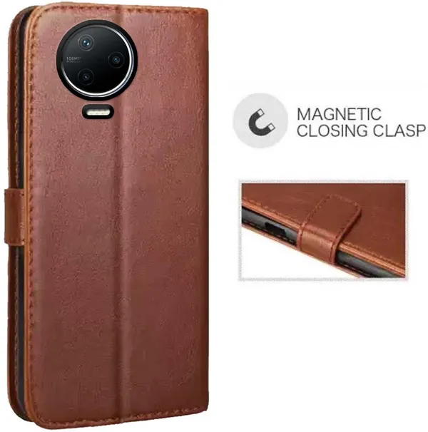 Brown_Artificial_Leather_Infinix_Note_12_Pro_4G_Back_Cover