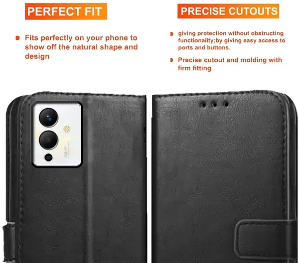 Black_Artificial_Leather_Infinix_Note_12_Pro_5G_Back_Cover