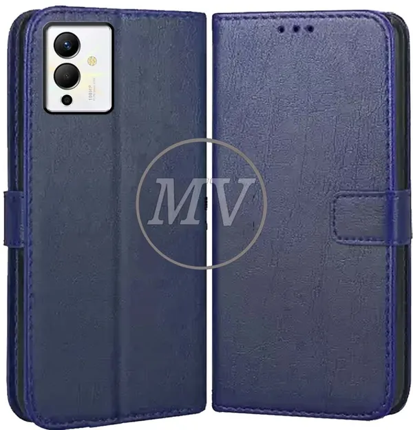 Blue_Artificial_Leather_Infinix_Note_12_Pro_5G_Back_Cover