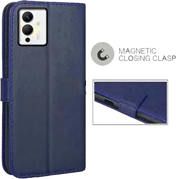 Blue_Artificial_Leather_Infinix_Note_12_Pro_5G_Back_Cover