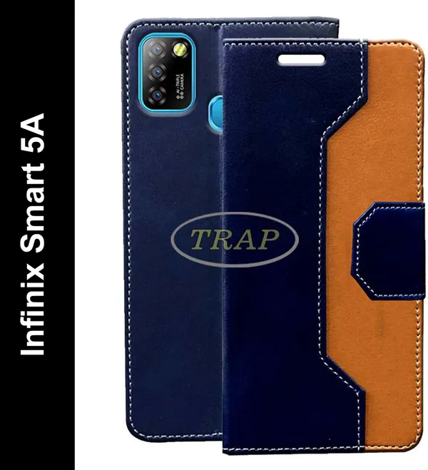 Multicolor_Artificial_Leather_Infinix_Smart_5A_Back_Cover