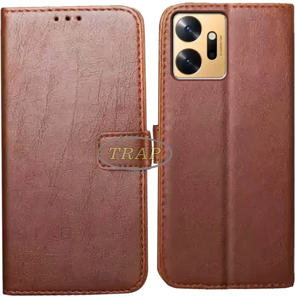 Brown_Artificial_Leather_Infinix_Zero_20_Back_Cover