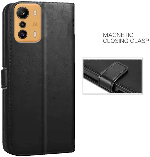 Black_Artificial_Leather_Infinix_Zero_5G_Back_Cover