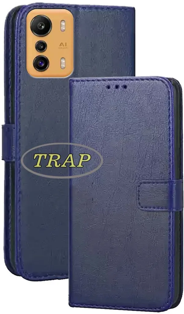Blue_Artificial_Leather_Infinix_Zero_5G_Back_Cover