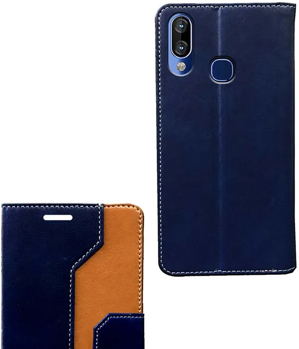 Multicolor_Artificial_Leather_Infinix_Hot_S3X_Flip_Cover