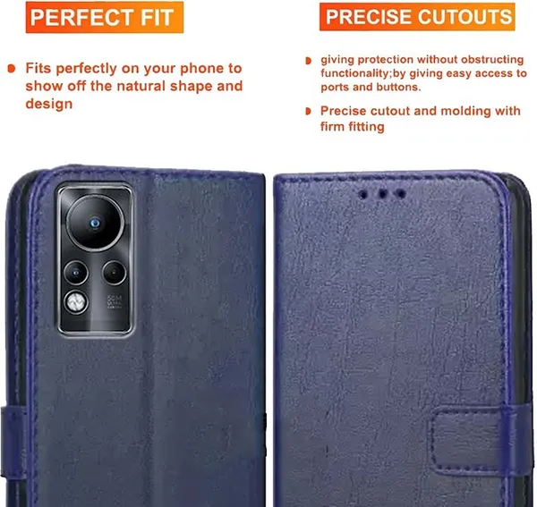 Blue_Artificial_Leather_Infinix_Note_11_Back_Cover