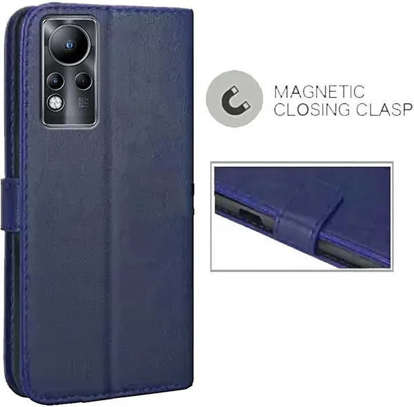 Blue_Artificial_Leather_Infinix_Note_11_Back_Cover