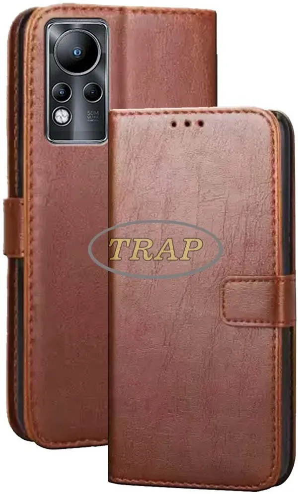 Brown_Artificial_Leather_Infinix_Note_11_Back_Cover
