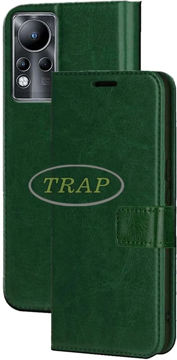 Green_Artificial_Leather_Infinix_Note_11_Back_Cover