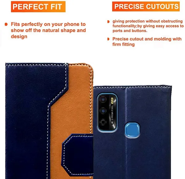 Multicolor_Artificial_Leather_Infinix_Smart_4_Plus_Flip_Cover