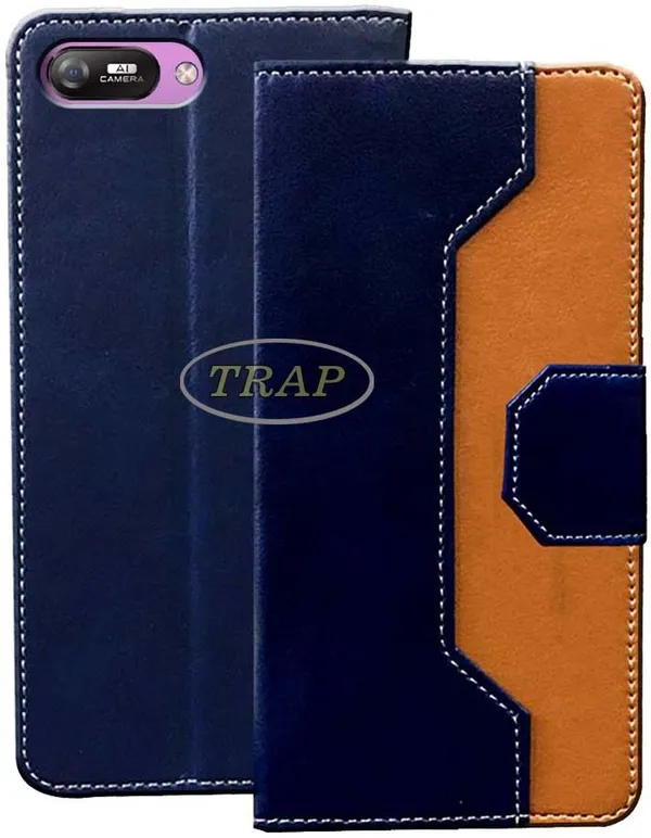 Multicolor_Artificial_Leather_Itel_A25_Flip_Cover