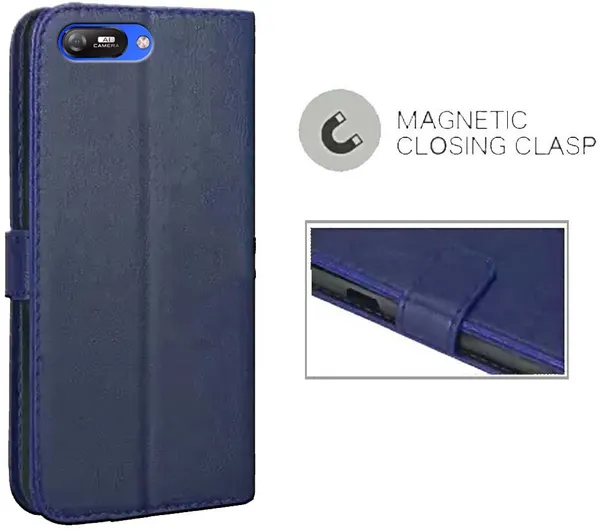 Blue_Artificial_Leather_Itel_A25_Pro_Flip_Cover