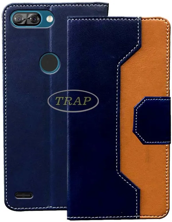 Multicolor_Artificial_Leather_Itel_A46_Flip_Cover