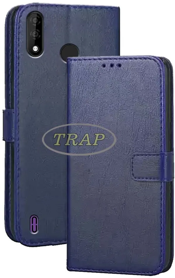 Blue_Artificial_Leather_Itel_A47_Flip_Cover