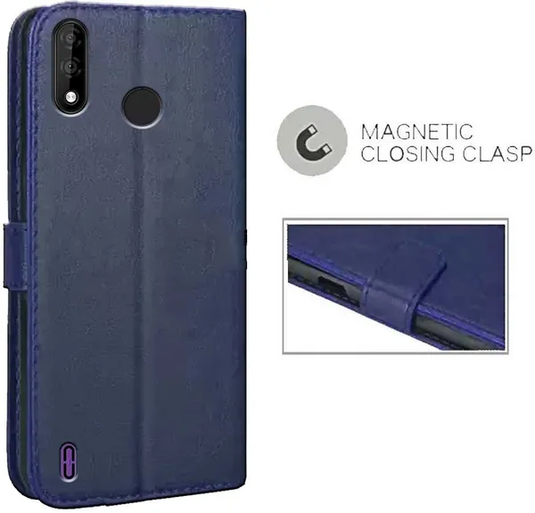 Blue_Artificial_Leather_Itel_A47_Flip_Cover