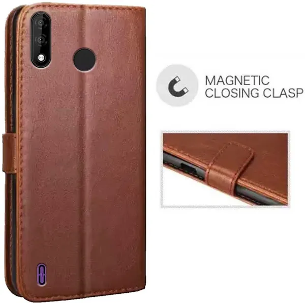 Brown_Artificial_Leather_Itel_A47_Flip_Cover