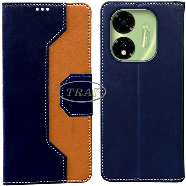 Multicolor_Artificial_Leather_Itel_P55_5G_Back_Cover