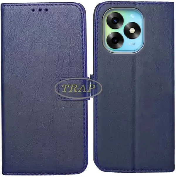 Blue_Artificial_Leather_Itel_S23_Plus_Back_Cover