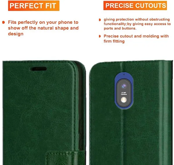Green_Artificial_Leather_JioPhone_Next_Back_Cover