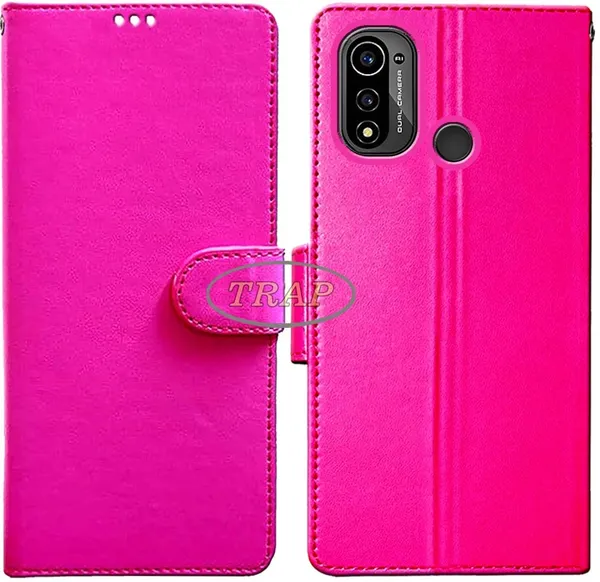 Pink_Artificial_Leather_Lava_X3_Back_Cover