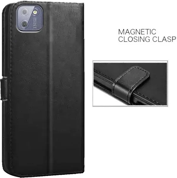 Black_Artificial_Leather_Lava_Z2_Max_Back_Cover