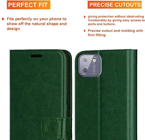 Green_Artificial_Leather_Lava_Z2_Max_Back_Cover
