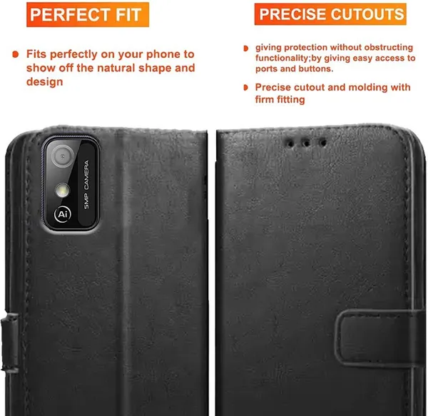 Black_Artificial_Leather_Lava_Z21_Back_Cover