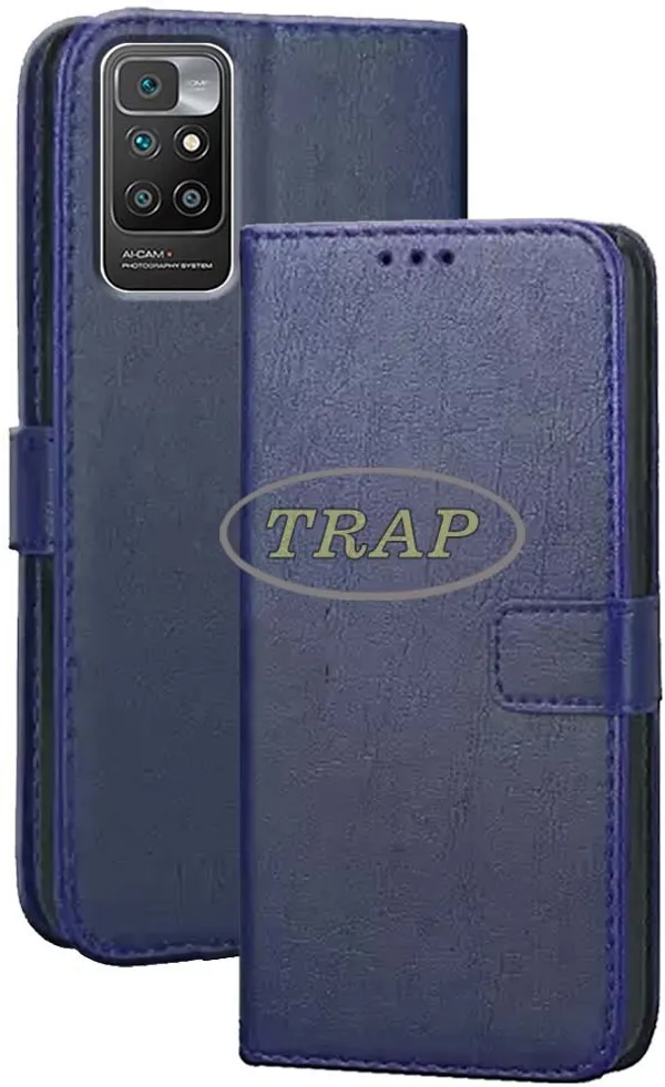 Blue_Artificial_Leather_Mi_10_Prime_Back_Cover