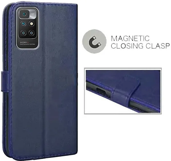 Blue_Artificial_Leather_Mi_10_Prime_Back_Cover