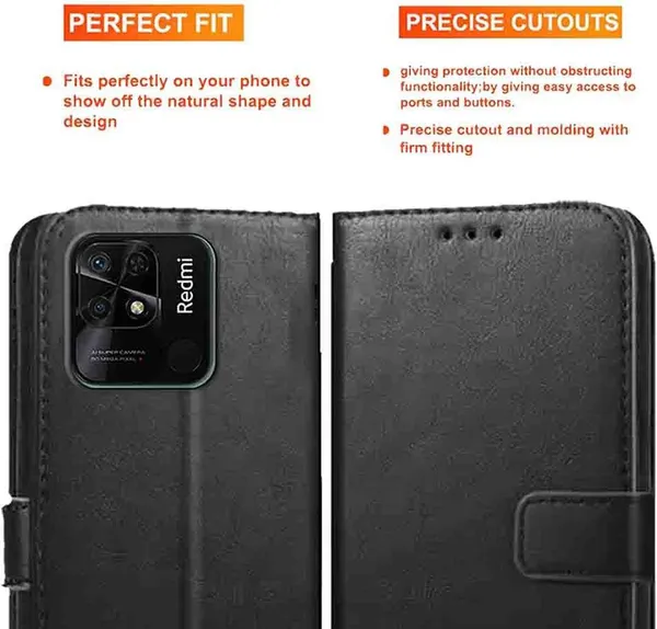 Black_Artificial_Leather_Mi_10C_Back_Cover