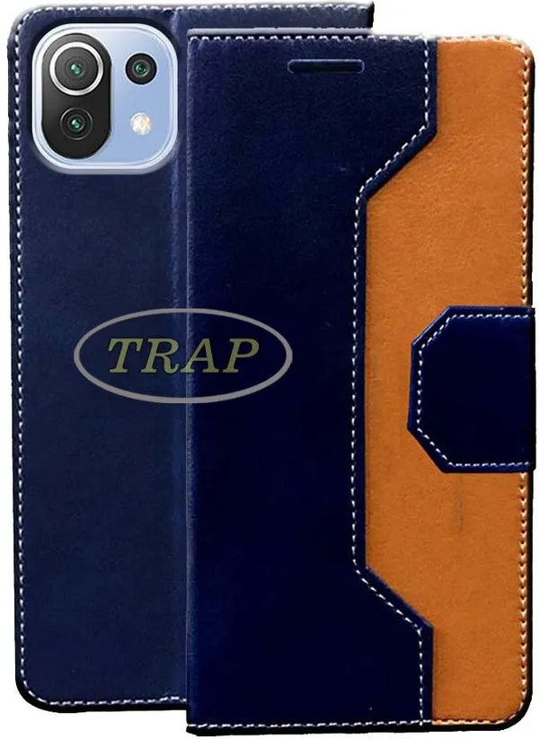 Multicolor_Artificial_Leather_Mi_M11_Lite_Back_Cover