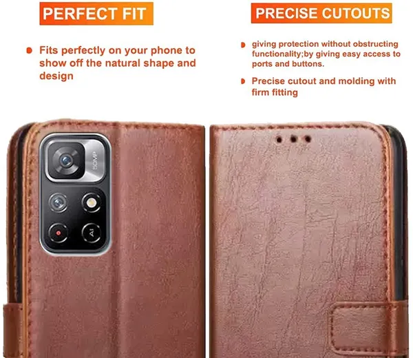 Brown_Artificial_Leather_Mi_Note_11T_Back_Cover