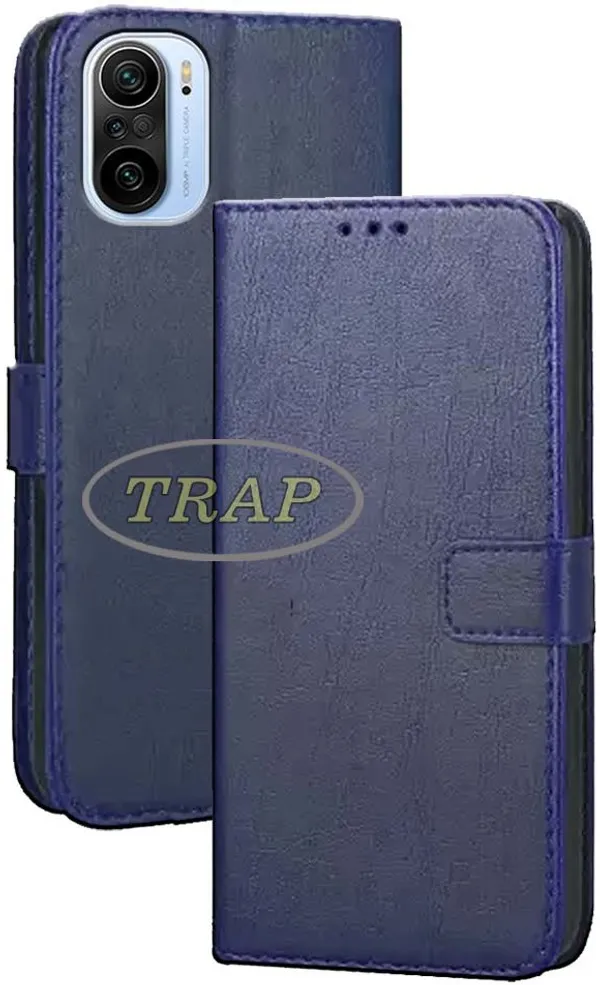 Blue_Artificial_Leather_Xiaomi_Mi_11X_Pro&Redmi_11X_Pro_Flip_Cover