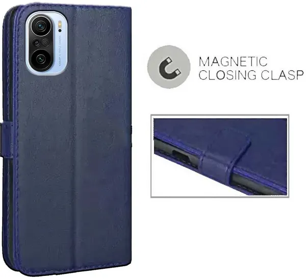 Blue_Artificial_Leather_Xiaomi_Mi_11X_Pro&Redmi_11X_Pro_Flip_Cover
